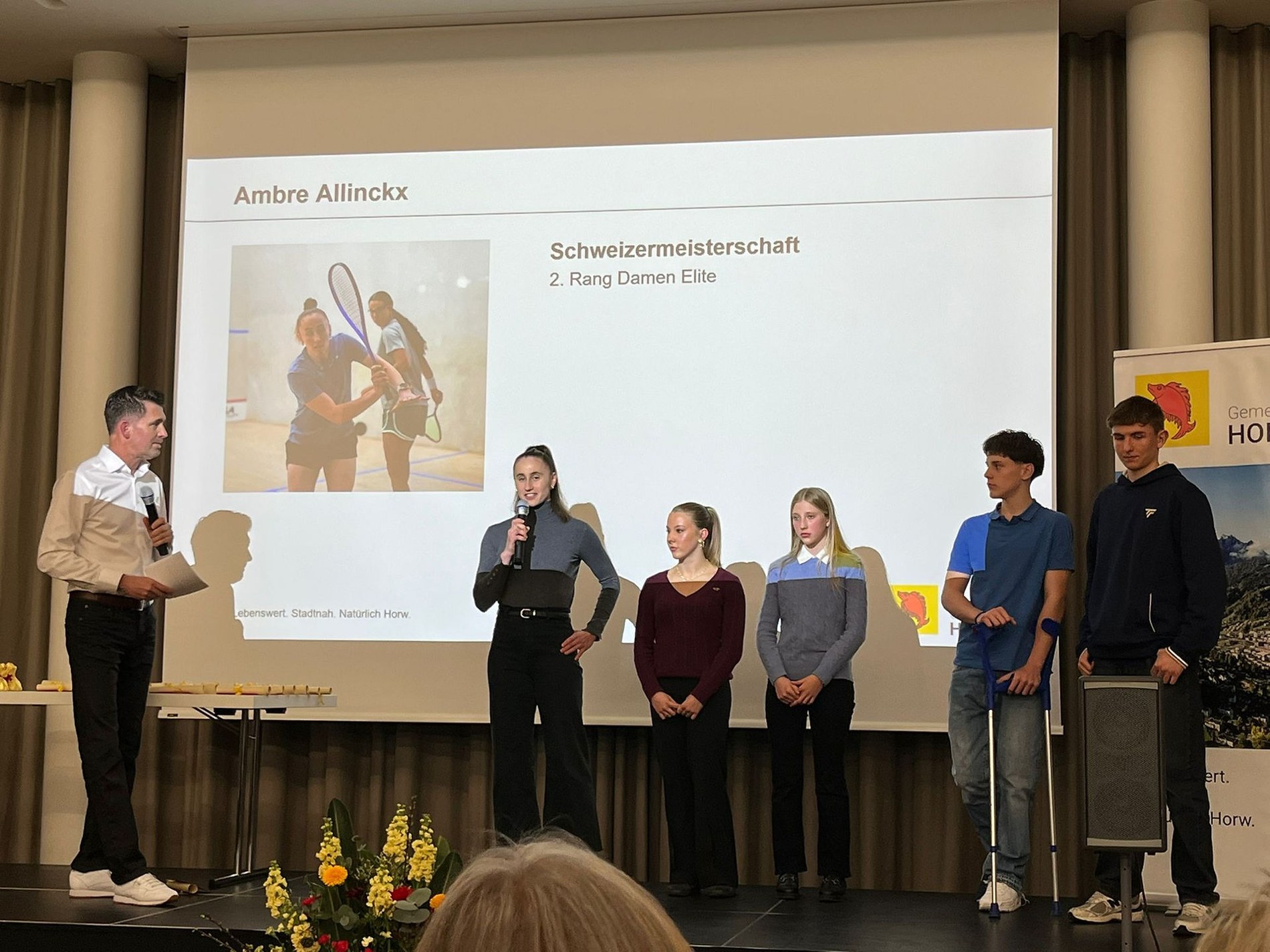 Sportlerehrung in Horw: Starke Leistungen unseres Nachwuchses